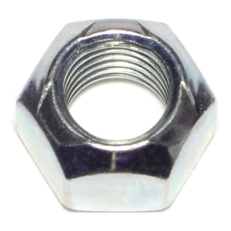 MIDWEST FASTENER Stover Lock Nut, M16-2.00, Steel, Class 8, Zinc Plated, 5 PK 72966